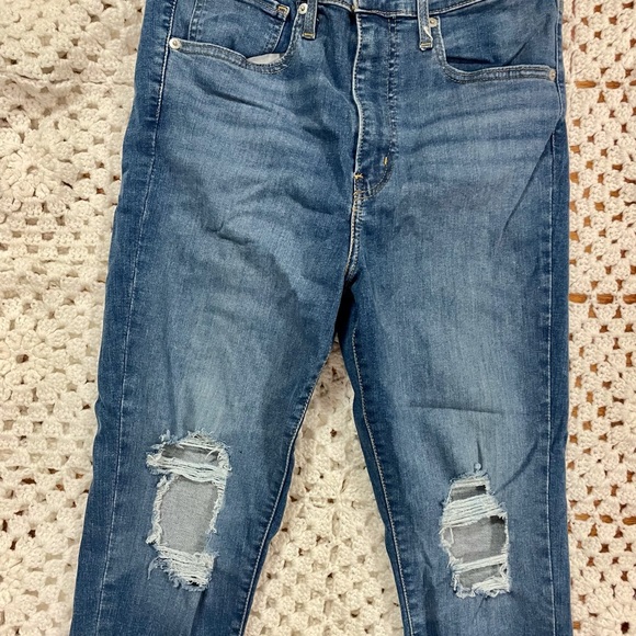 ♦️LEVI’S♦️ Mile High Super Skinny jeans. Size 30 - Picture 4 of 6